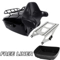 Trunk Mount Rack Backrest Pad for Harley Touring Road King (2014–2026)