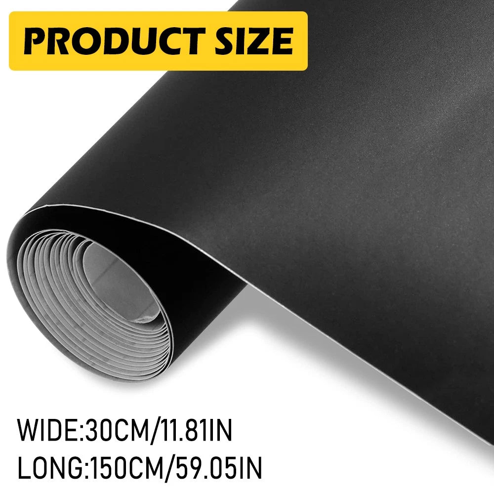 Matte Black Vinyl Car Wrap for Honda Accord
