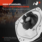 Engine Water Pump with Gasket & Pulley for Chevy Impala Malibu Camaro