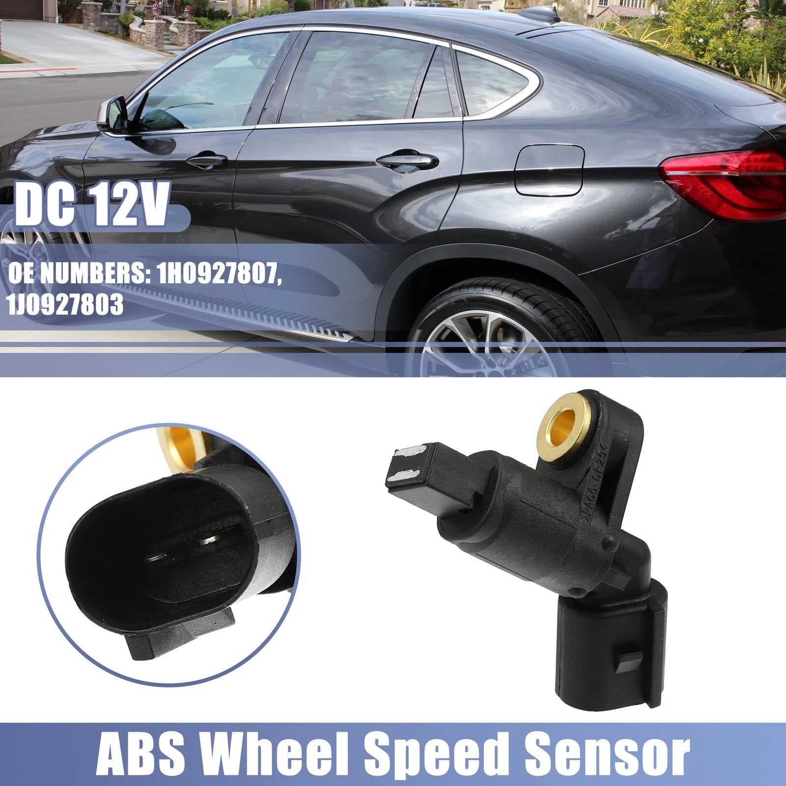 ABS Wheel Speed Sensor Front Left for Audi TT (2000–2006) 1H0927807 1J0927803
