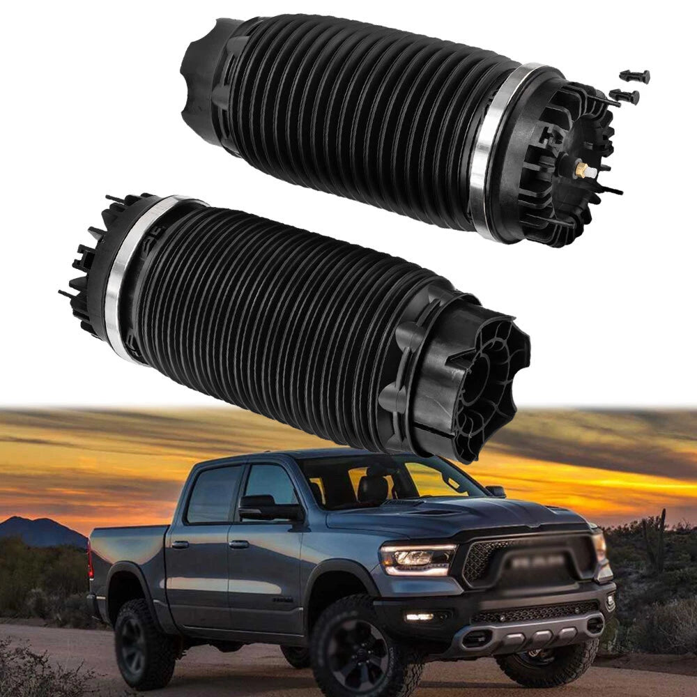Pair Rear Air Suspension Spring Bags for Dodge Ram 1500 (2019–2024) 68260938AA/AB