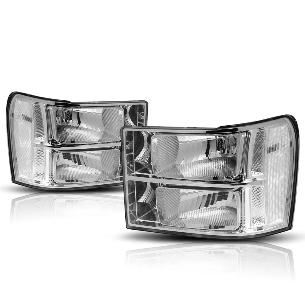 Badgeless Diamond Mesh Front Grille Chrome for Ford Explorer Sport Trac (2007–2010)