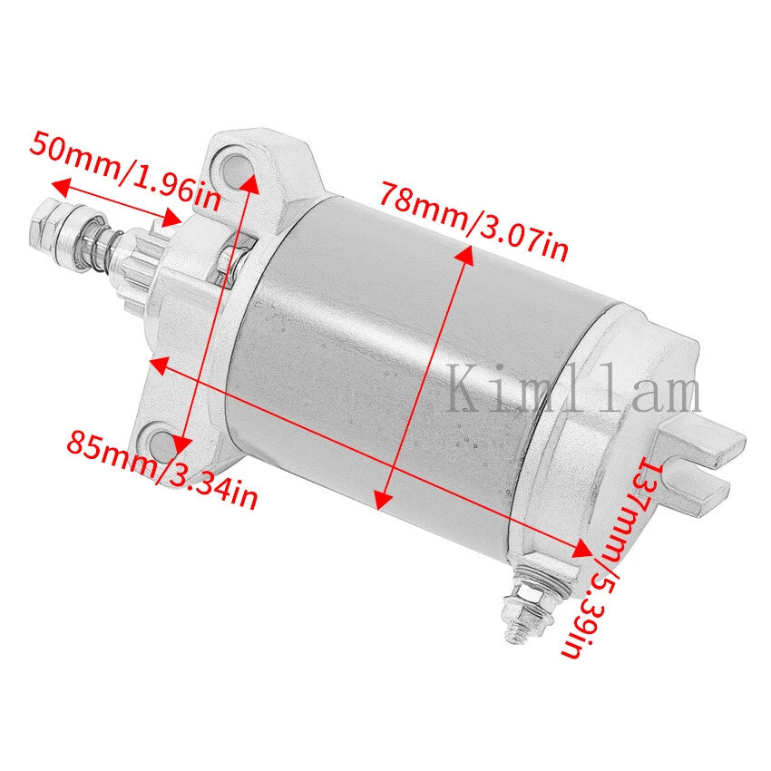 Starter for Yamaha Outboard 45hp F45A, 20hp F20A, 25hp F25 (65W-81800-00)