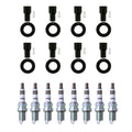 Set of 8 NGK Iridium IX Spark Plugs & Coil Boots for 4Runner GS430 GX470 Tundra V8