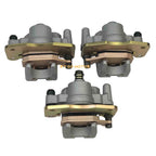Front & Rear Brake Calipers Set for Can Am Renegade 500 800 800R (2007–2012) w/Pads