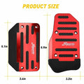 Set of 2 Non-Slip Accelerator Brake Pedal Covers for Universal Fit