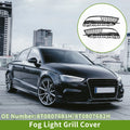 1 Pair Fog Light Grill for Audi A5 (2013–2016) No. 8T0807681H/8T0807682H