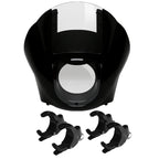 Quarter Fairing Clear Windshield & 49mm Fork Clamps for Harley Dyna Sportster