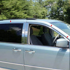 LuxuryFX Chrome Window Package with Posts for Chrysler Town & Country (2008–2016)