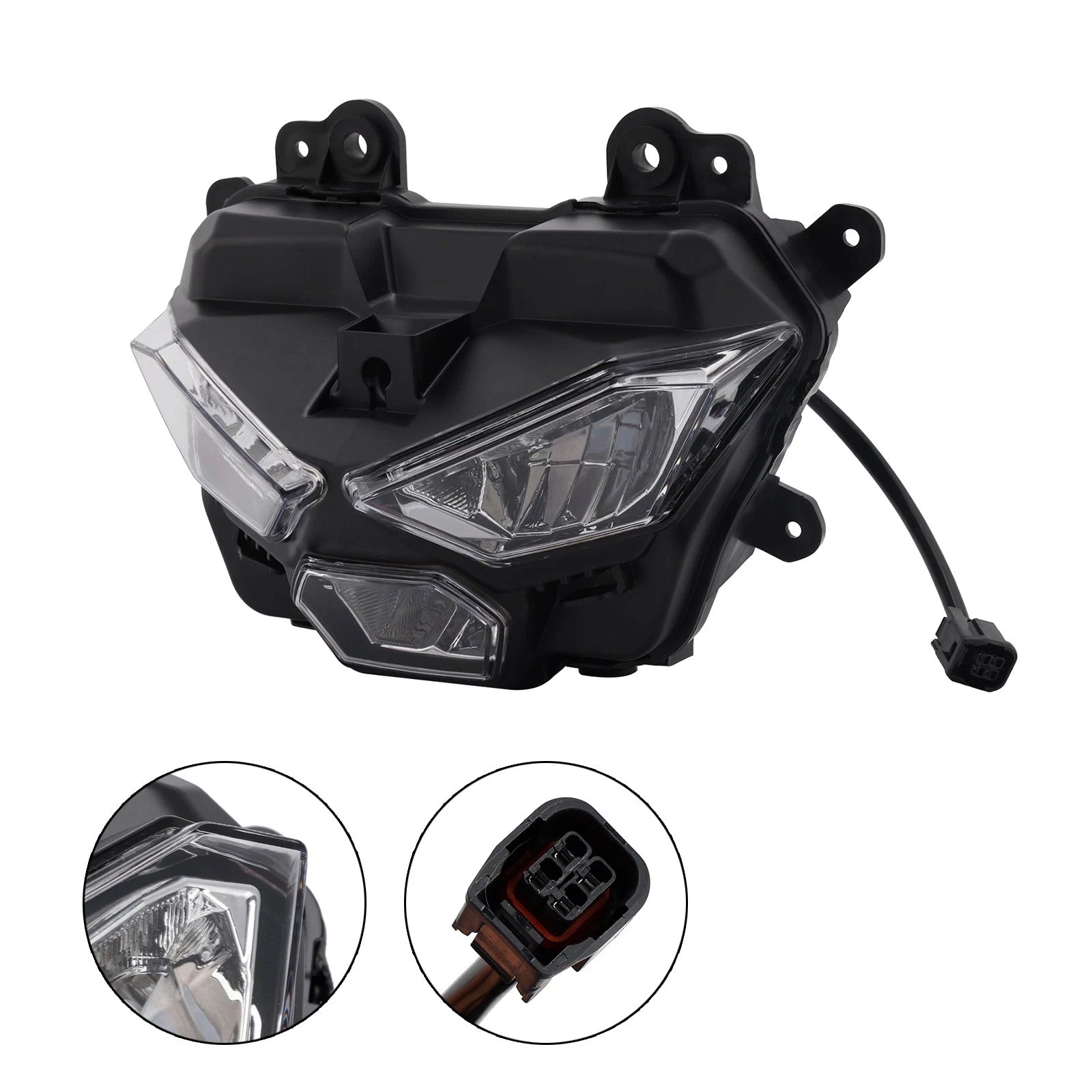 Headlamp Guard Protector for Kawasaki Ninja Z900 (2025) - LED Clear