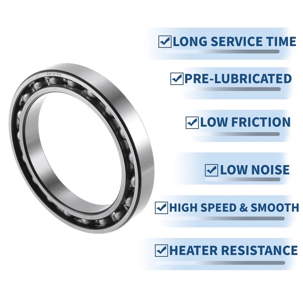 Deep Groove Ball Bearing 6919 for Scooter Skateboard Wheel (95x130x18mm)