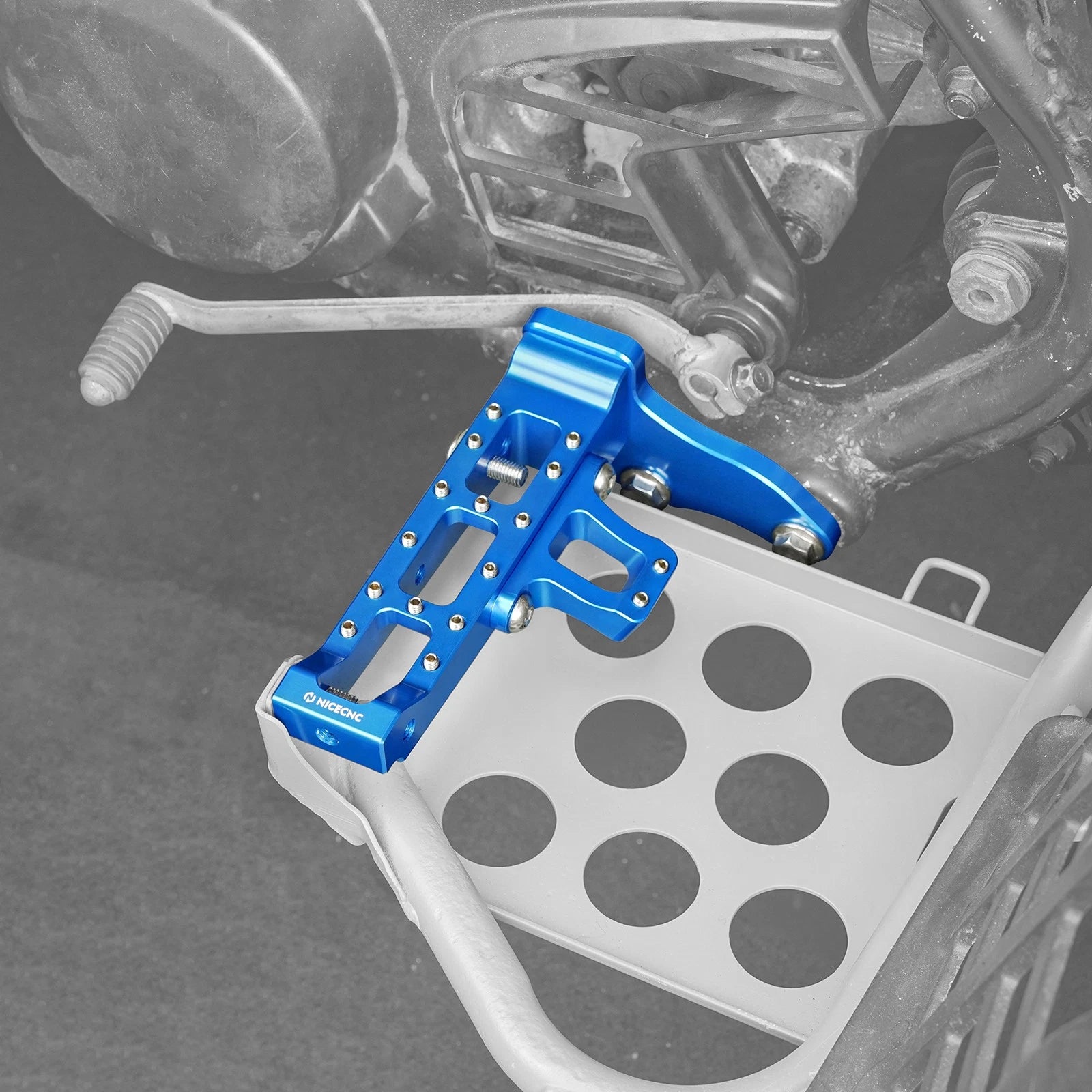 NICECNC Extended Footrest Foot Pegs for Yamaha Banshee 350 (1987–2006)