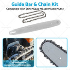 24'' Bar and Chain Kit 3/8 .063 84DL for Stihl MS440 MS460 MS660 MS661
