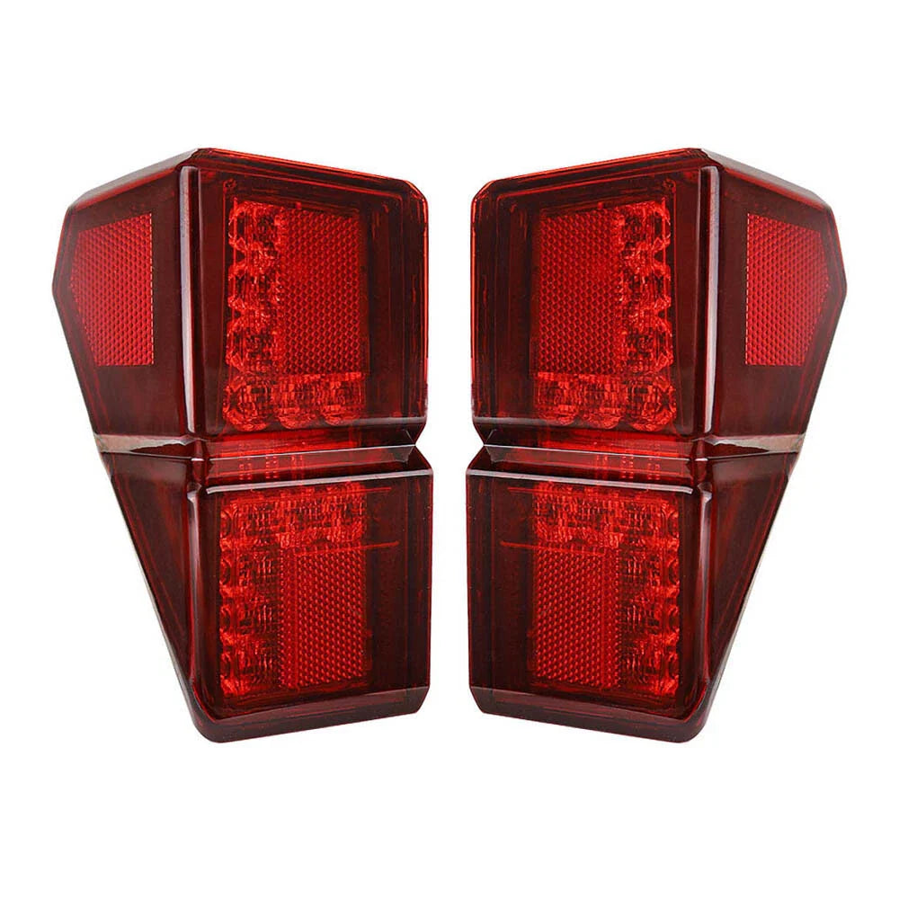 Red UTV Brake Tail Light Set for Polaris Ranger 1000 XP CREW (2019-2021)