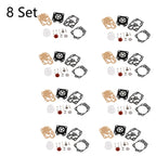 Set of 8 Carburetor Repair Kits for Walbro 43CC 52CC (40-5/44F-5) Honda CG260