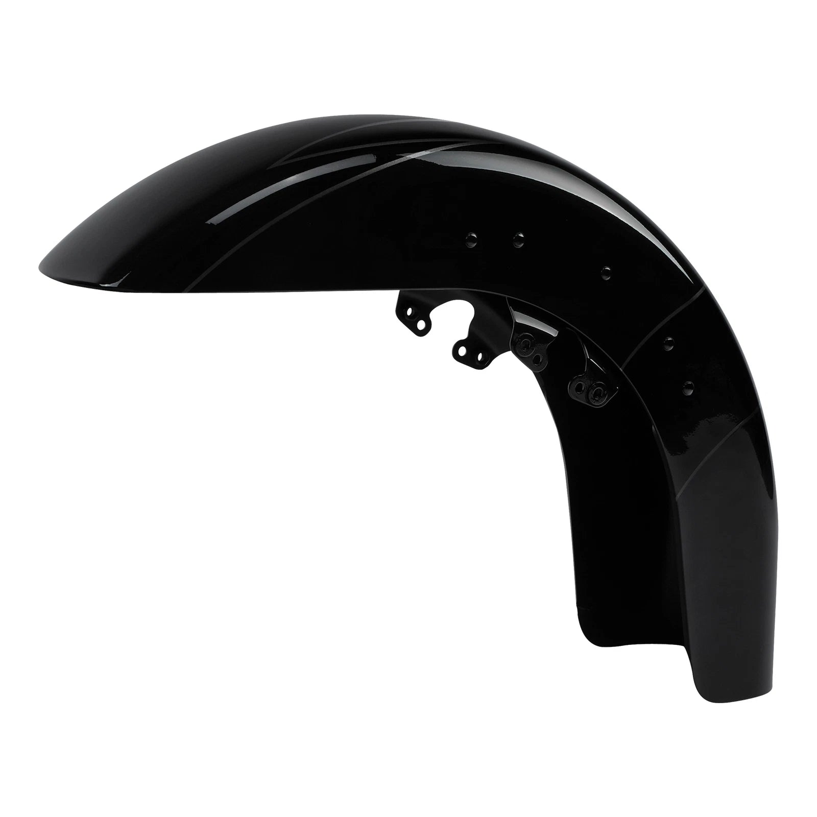 Front Fender for Harley Street Road Glide (2014–2024) Dark Slate Candy/Arctic Black