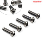 5 x Rear Brake Disc Rotor Retaining Bolts for BMW S1000RR F650/700/750