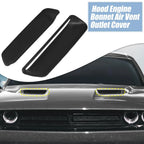Pair Engine Hood Air Conditioner Outlet Cover Trim for Dodge Challenger (2015–2023) 724708431330