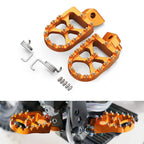 CNC Wide Foot Pegs for KTM 125 250 350 450 525 530 EXC-F XC SX SXF (2003–2023)