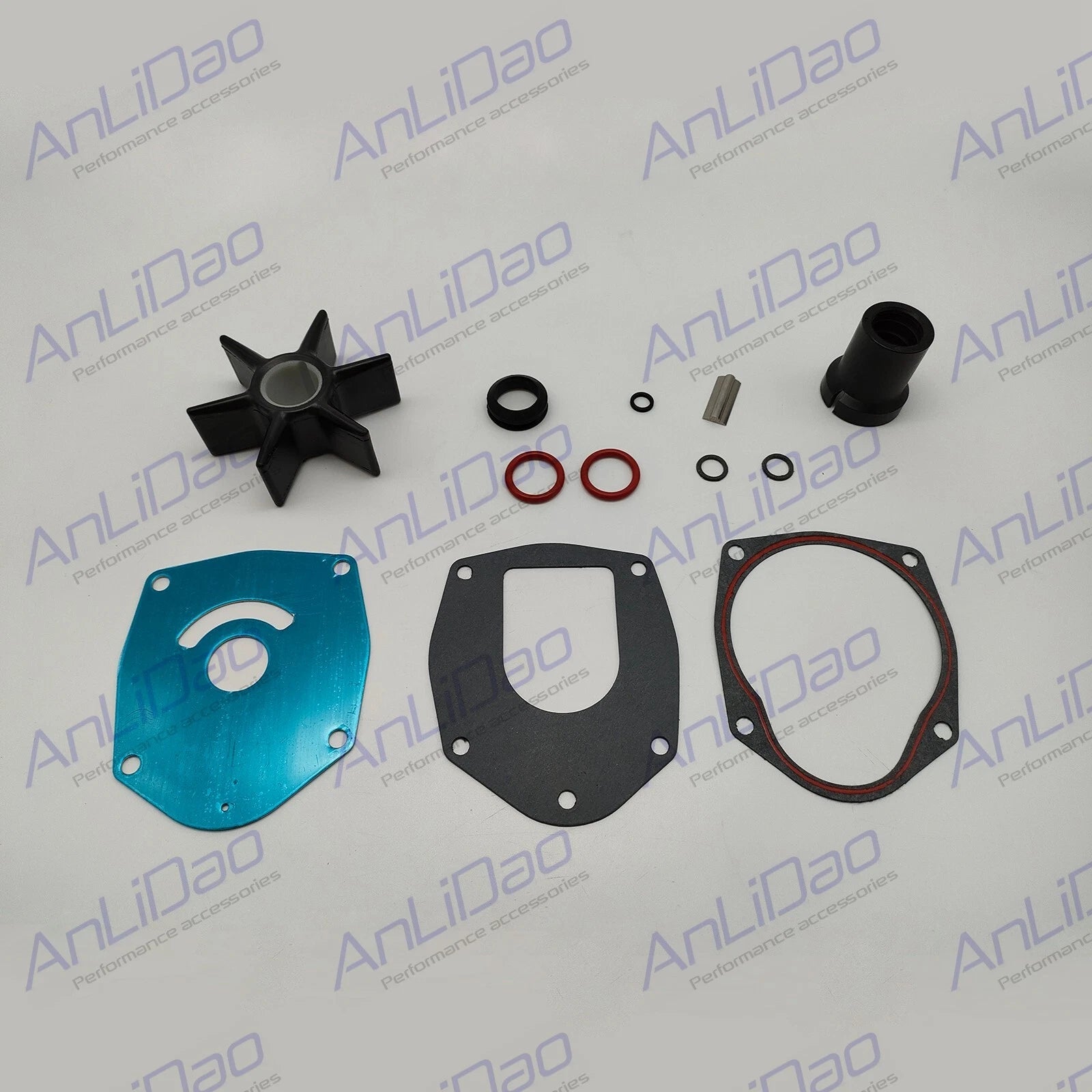 Impeller Water Pump Kit for Mercury Mariner 100HP 115HP (2005–2010) 47-8M0100526 47-43026Q06