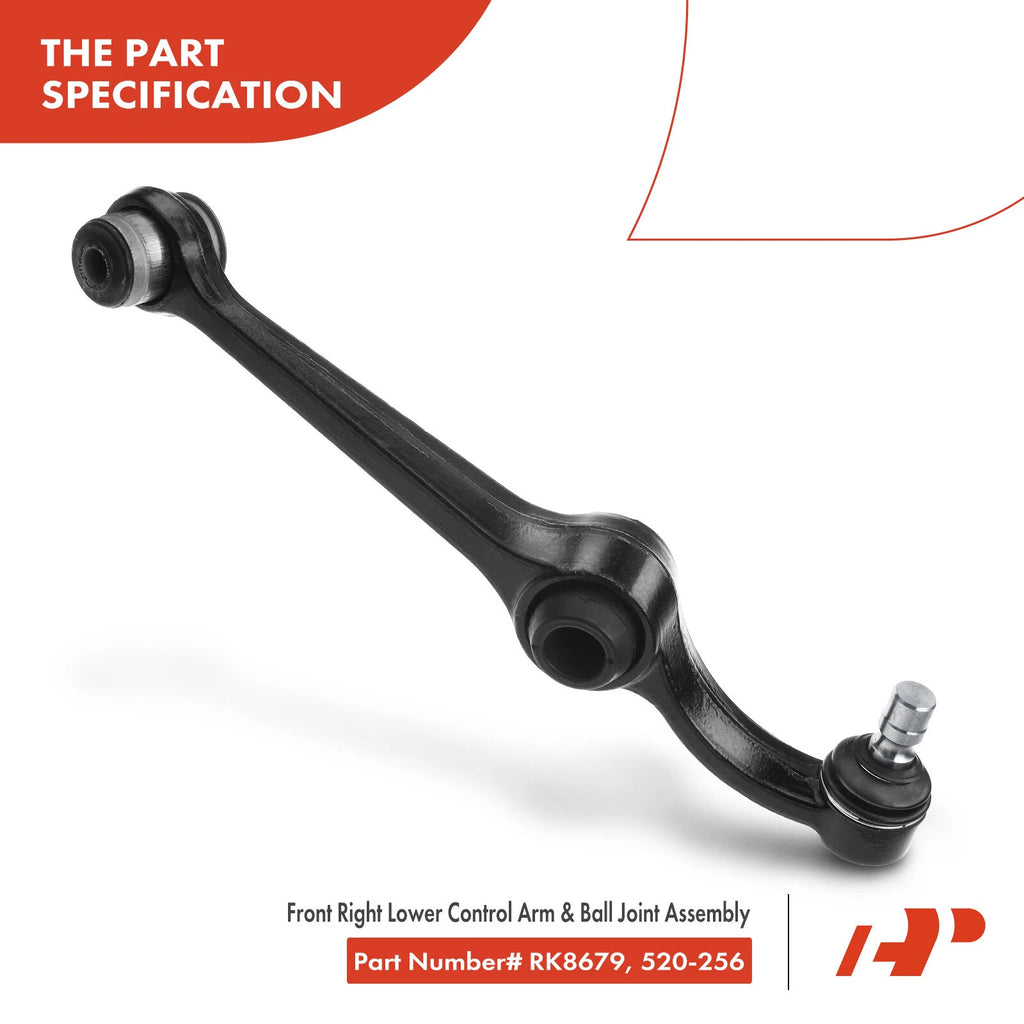 Front Right Lower Control Arm with Ball Joint for Ford Windstar (1995-2003)