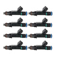Set of 8 Fuel Injectors for Ford Lincoln Expedition F-150 Navigator V8