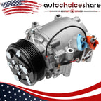 A/C Compressor with Clutch for Honda Civic 1.7L (2002–2005)