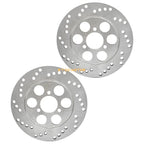 2X Front Brake Disc Rotors for Honda ATC200X ATC250R (1983–1985) 43122-965-000