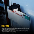 LED Trailer Light Plate Bracket Mount for RV Boat Truck (Universal 12V)
