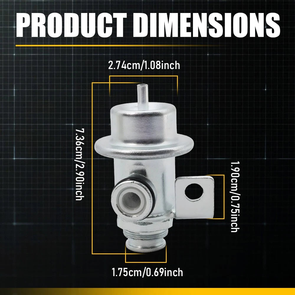 Fuel Injection Pressure Regulator for Chevrolet Colorado (2004–2005) 8889842210