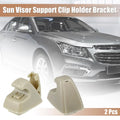 2X Sun Visor Support Clip Retainer 95994975 for Chevrolet Cruze Sonic (2011–2019)
