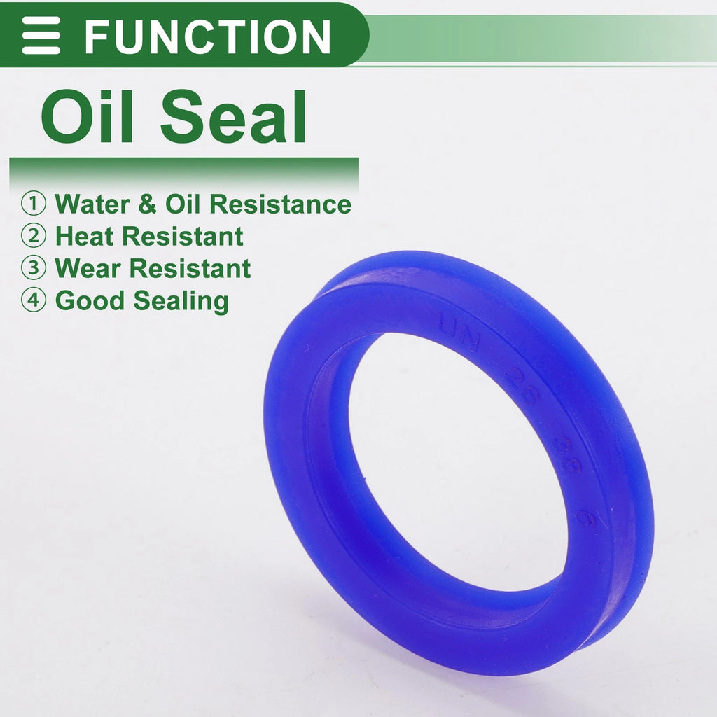 Set of 5 Oil Seal Rotary Shaft Seal 28x38x6mm High Pressure for Various Models