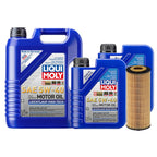 Oil Change Kit 7L Liqui Moly 5W-40 Hengst for Mercedes