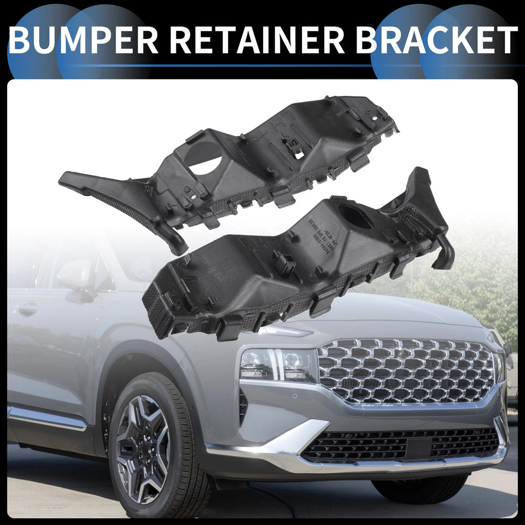 2X Front Bumper Retainer Bracket No. 86551S1000 for Hyundai Santa Fe (2019–2020)