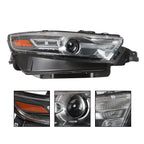 Halogen Headlight for Ford Taurus (2013–2014) w/Gray Trim Projector RH