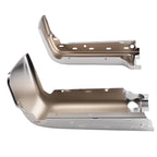 Set of 2 Chrome Rear Bumper Ends for Ford F150 (2009–2014)