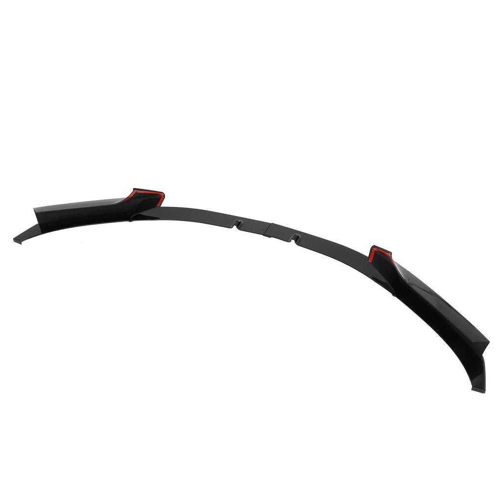 Front Bumper Lip for BMW F22 2 Series (2014–2021) Painted Black