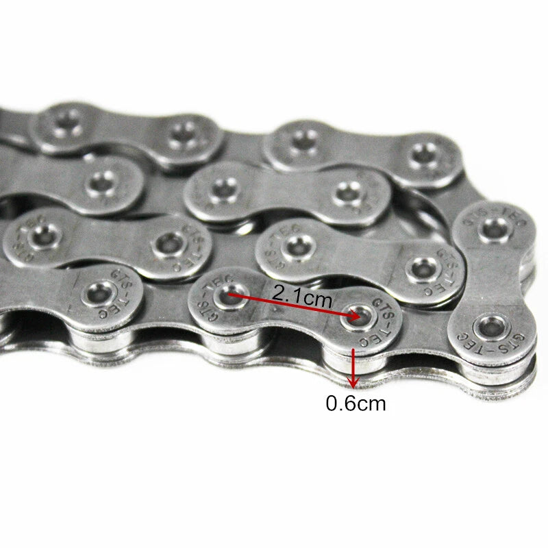 Bicycle Chain 128 Links for MTB Mountain Bike (9/27 Speed)