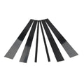 6pcs Black Center Pillar Posts Trim for Ford Expedition, Navigator (1997-2016)