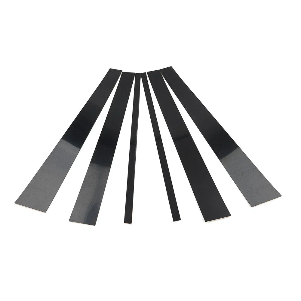 6pcs Black Center Pillar Posts Trim for Ford Expedition, Navigator (1997-2016)