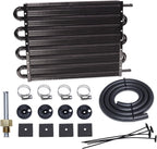 8 Row Transmission Oil Cooler Kit for Auto-Manual Radiator (Universal)