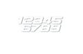 PHAT Number 9 Racing Plate Sticker Decal for