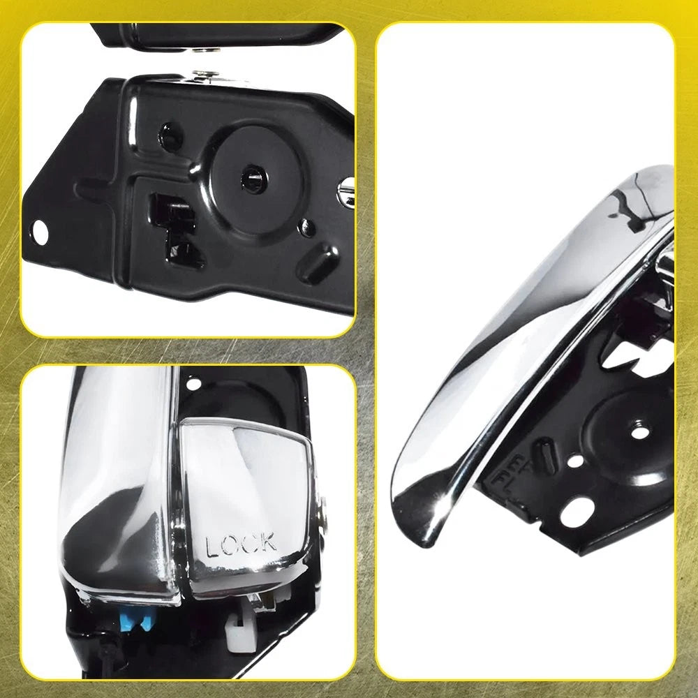 Front Rear Interior Door Handle Set for Hyundai Sonata (2002–2005) 826203D010 826103D010