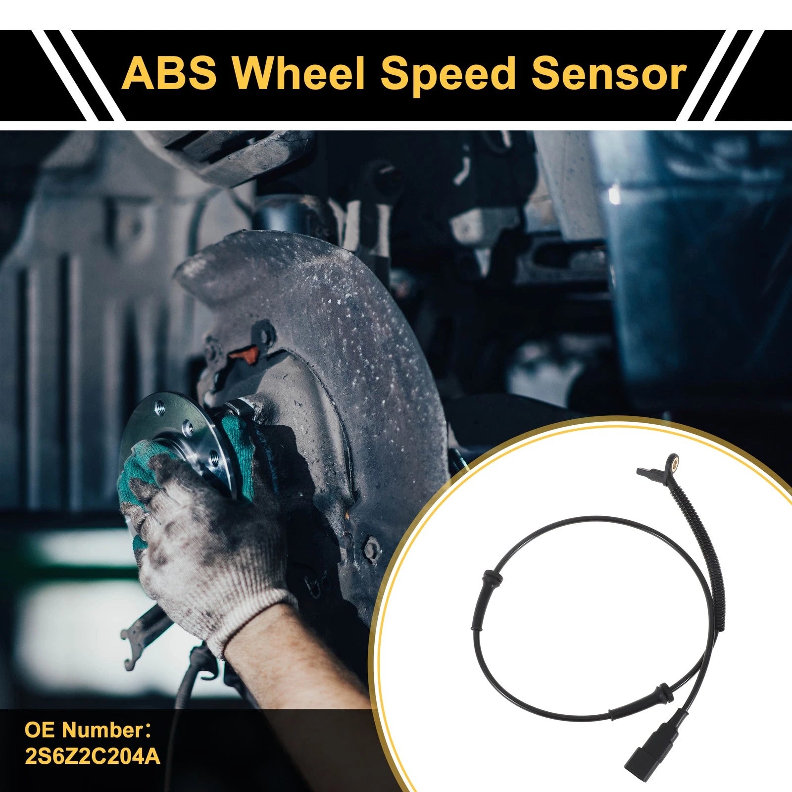 ABS Wheel Speed Sensor No. 2S6Z2C204A for Ford Fiesta (2003–2008)