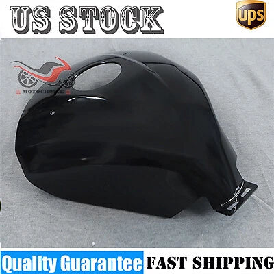 Glossy Black Fuel Gas Tank Cover Fairing Cowl Kit for BMW S1000RR (2019–2024)