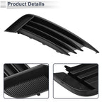 1pc Fog Light Grill for Audi A3 S3 (2013–2017) No. 8V5807682 Black