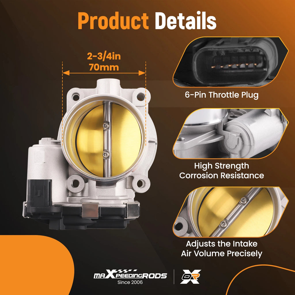 Throttle Body for Chevrolet Caprice GMC Acadia (2012-2015)