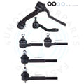 Set of 6 Front Tie Rod Idler Arms for Ford Crown Victoria Lincoln Town Car (1995–2002)
