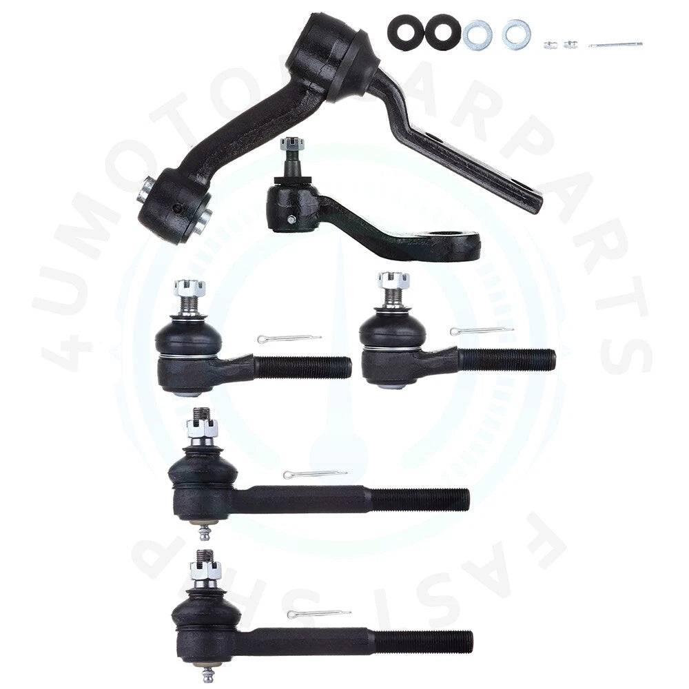 Set of 6 Front Tie Rod Idler Arms for Ford Crown Victoria Lincoln Town Car (1995–2002)