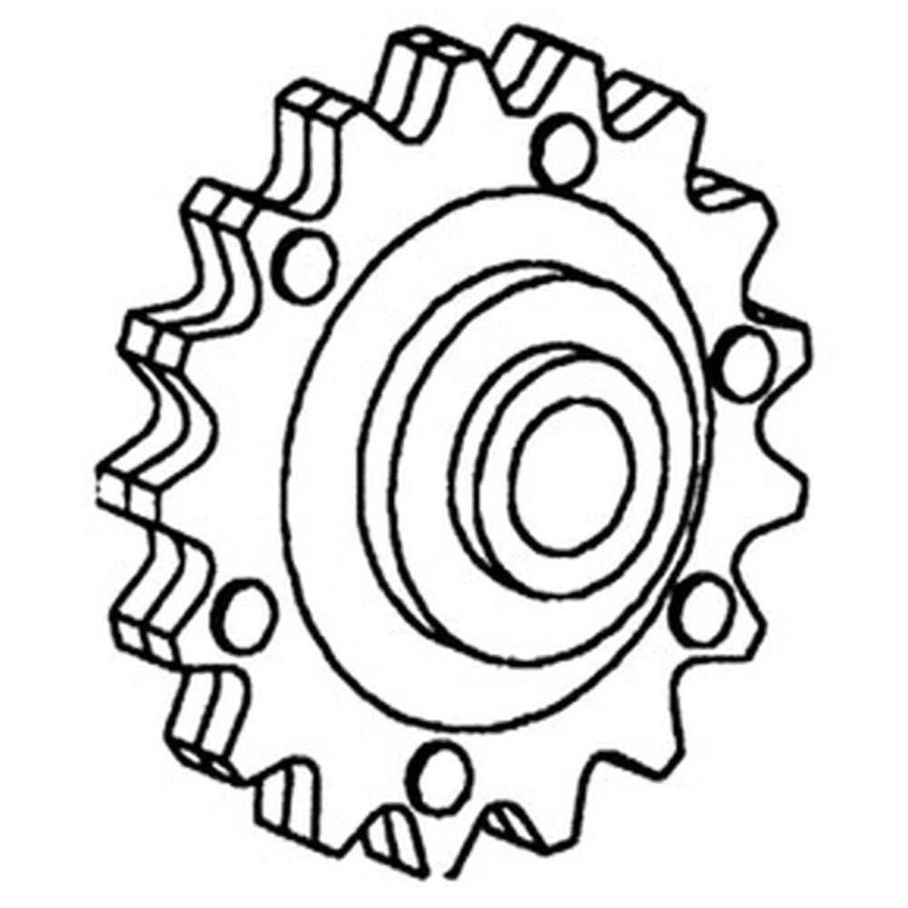 Sprocket Assy for - Part Number 86619126